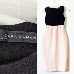 ZARA WOMAN Sleeveless Bodycon Dress